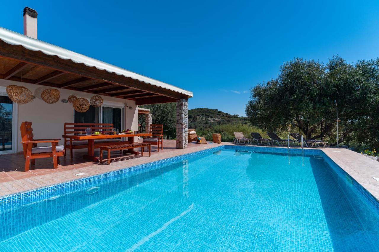 Olive Private Villa Swimming Pool 5 Bdr Kolymbia Rhodes Exteriér fotografie