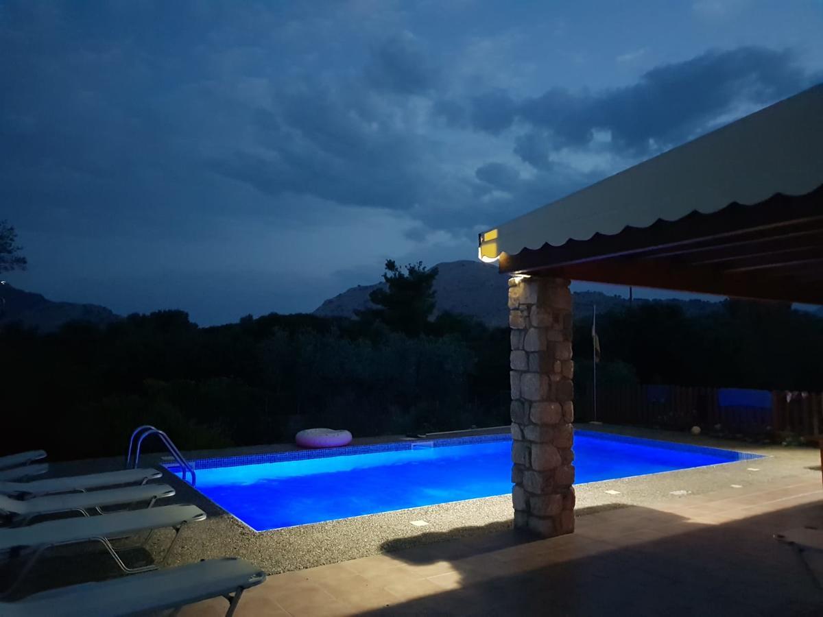 Olive Private Villa Swimming Pool 5 Bdr Kolymbia Rhodes Exteriér fotografie
